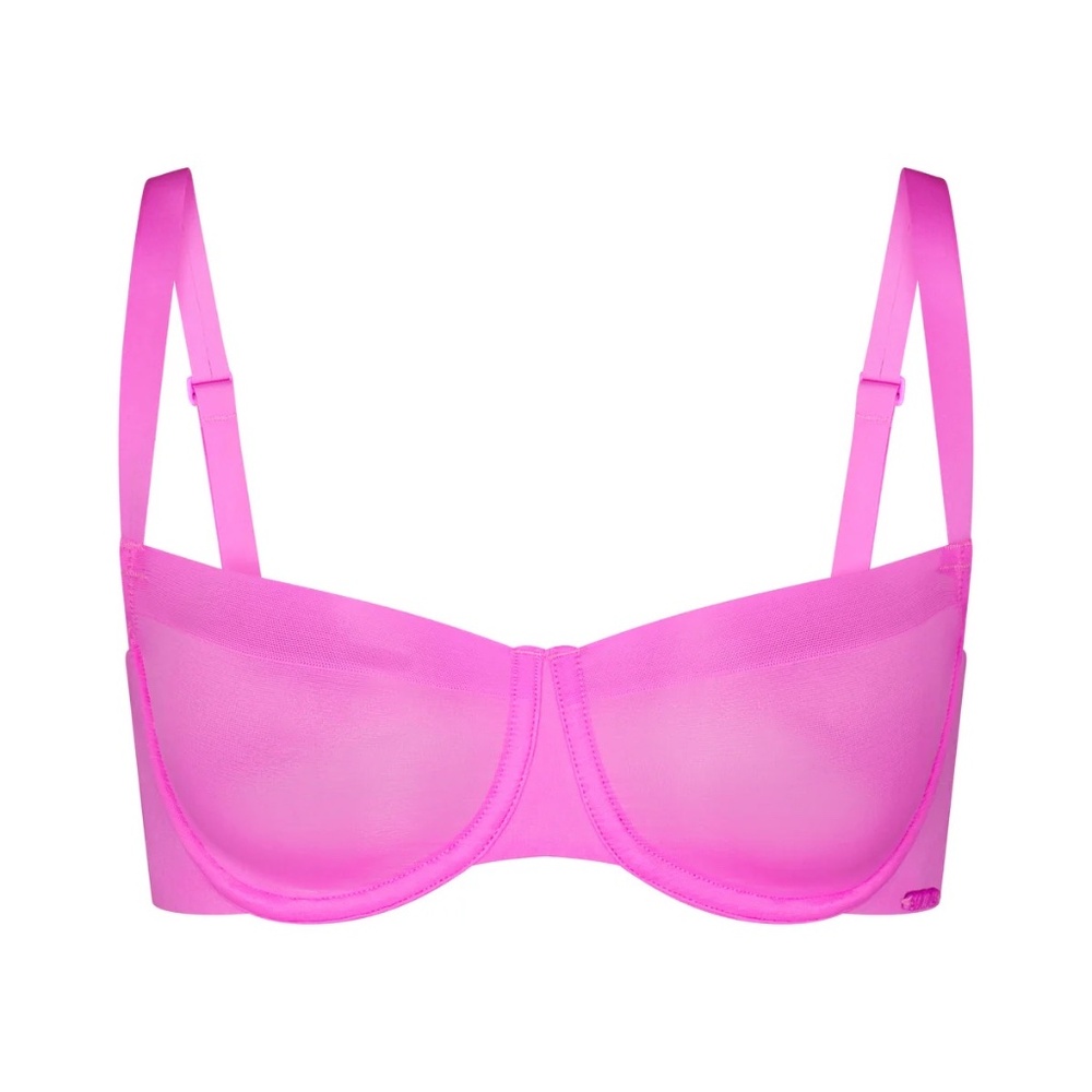 Skims No Show Unlined Balconette Bra 34C